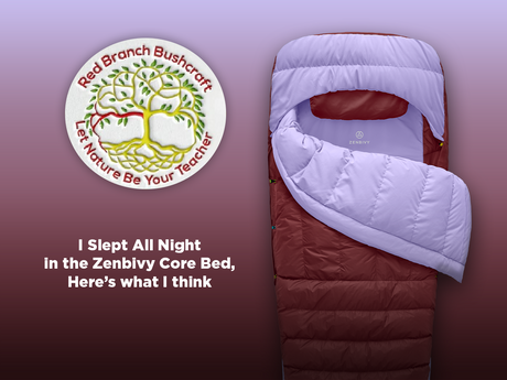 Watch: Red Branch Bushcraft Shares His Thoughts after a Night in a Core Bed.