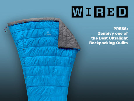 PRESS: Zenbivy One of the Best Ultralight Backpacking Quilts