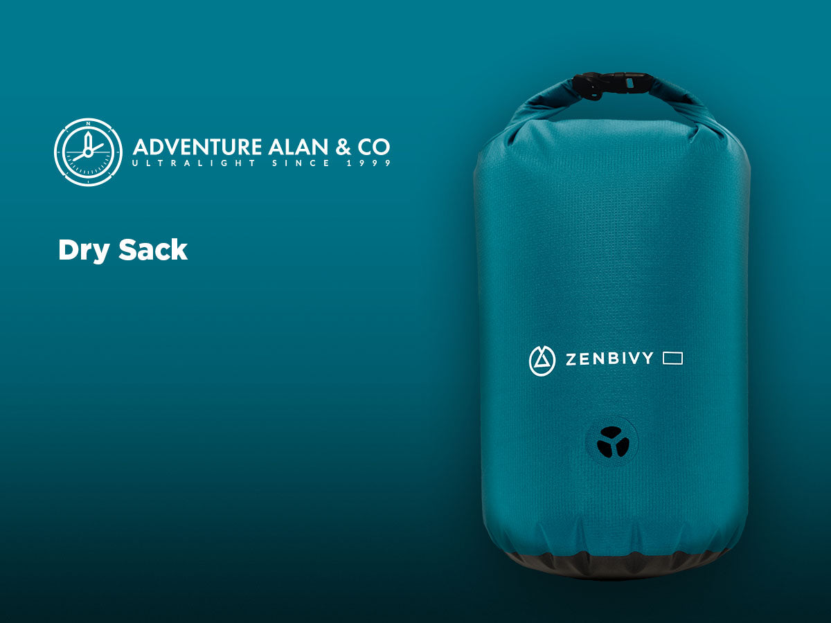 PRESS: AdventureAlan Recommends the Zenbivy Dry Sack for Backpacking