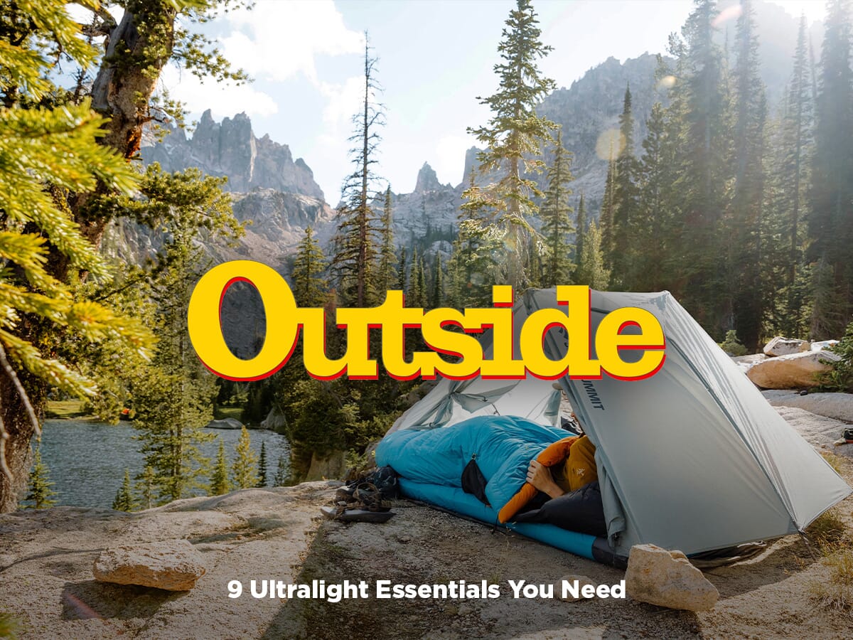 PRESS: Zenbivy Featured in Outside’s Ultralight Beginner Guide