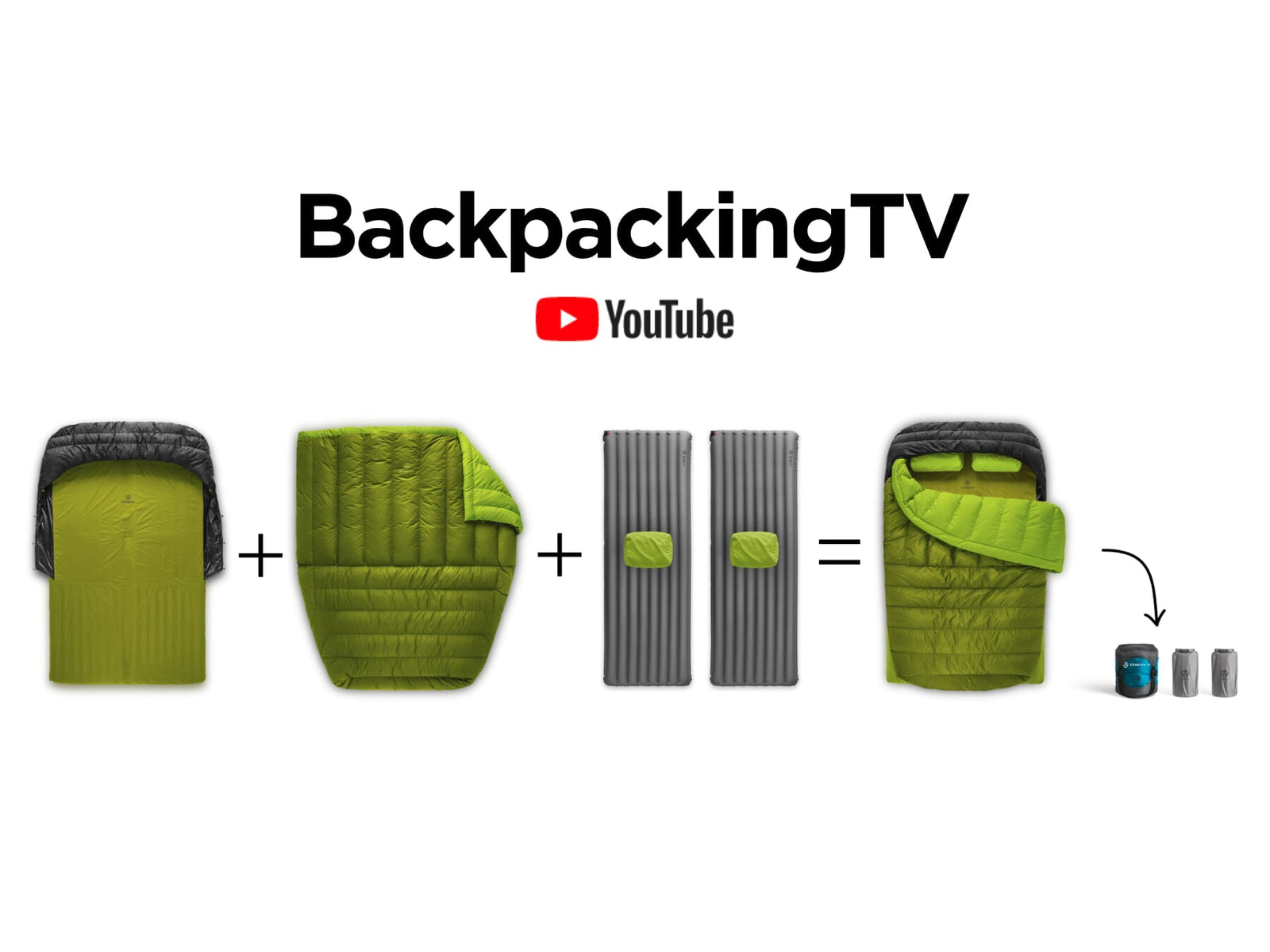 WATCH: BackpackingTV takes the Double Bed out on trail