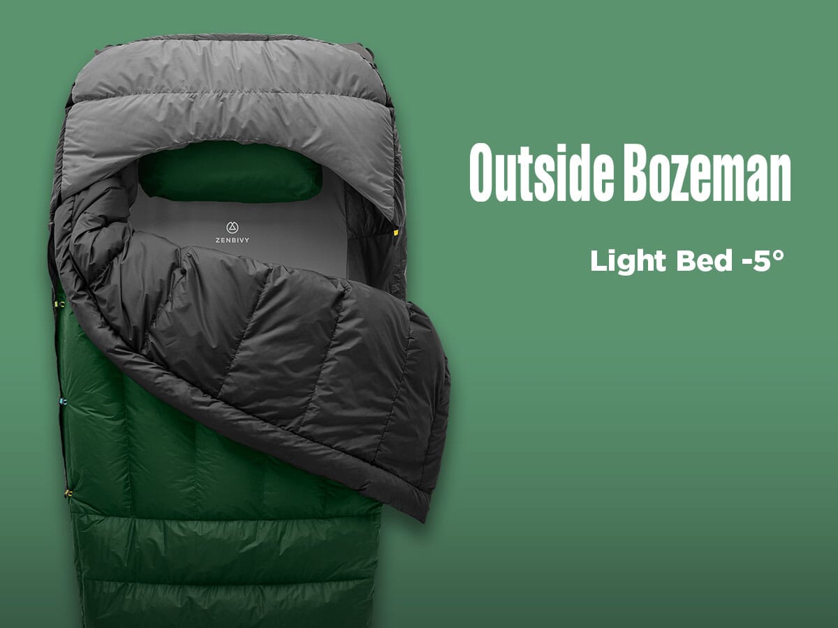 PRESS: Zenbivy Winter Light Bed Featured in Outside Bozeman