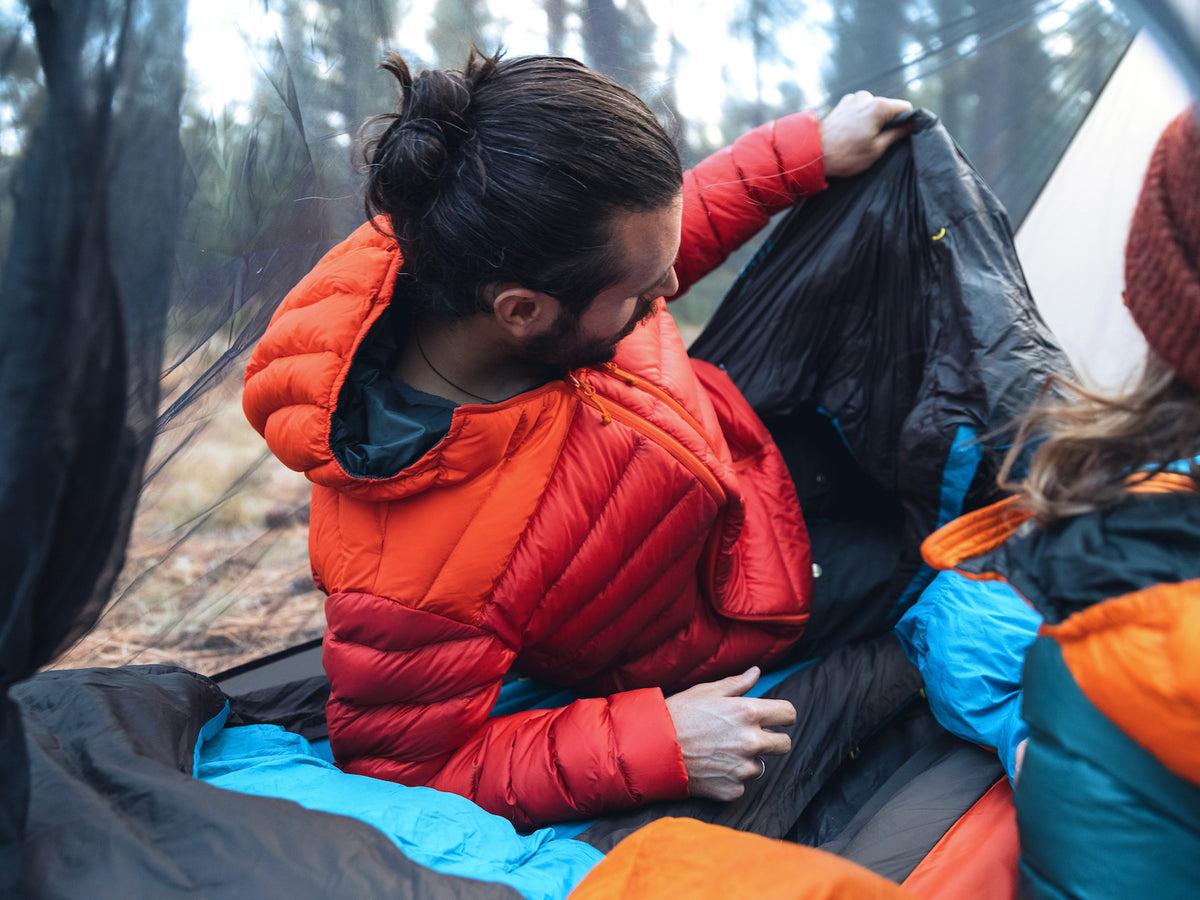 Jacket Sleep Tree Integrating a Jacket into your Sleep System – Zenbivy