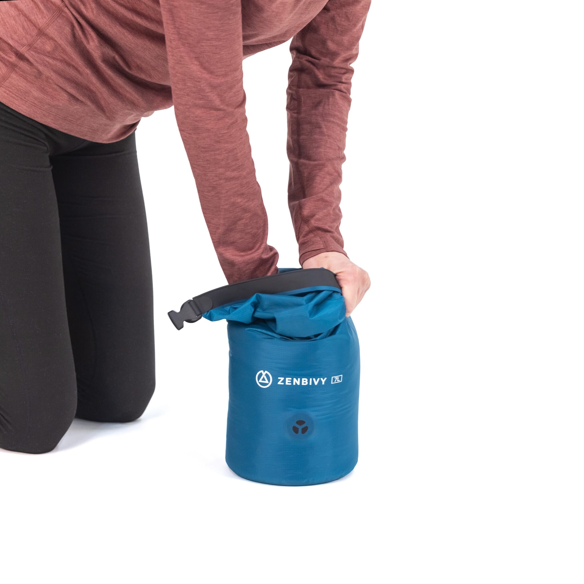 Zenbivy Owner's Manual | Dry Sacks and Compression Caps