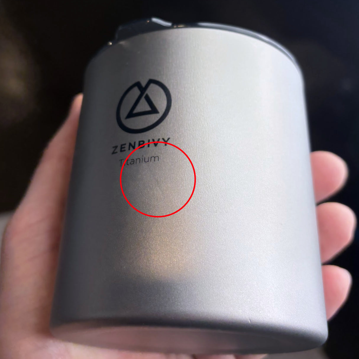 Titanium Bivy Mug (Open Box)