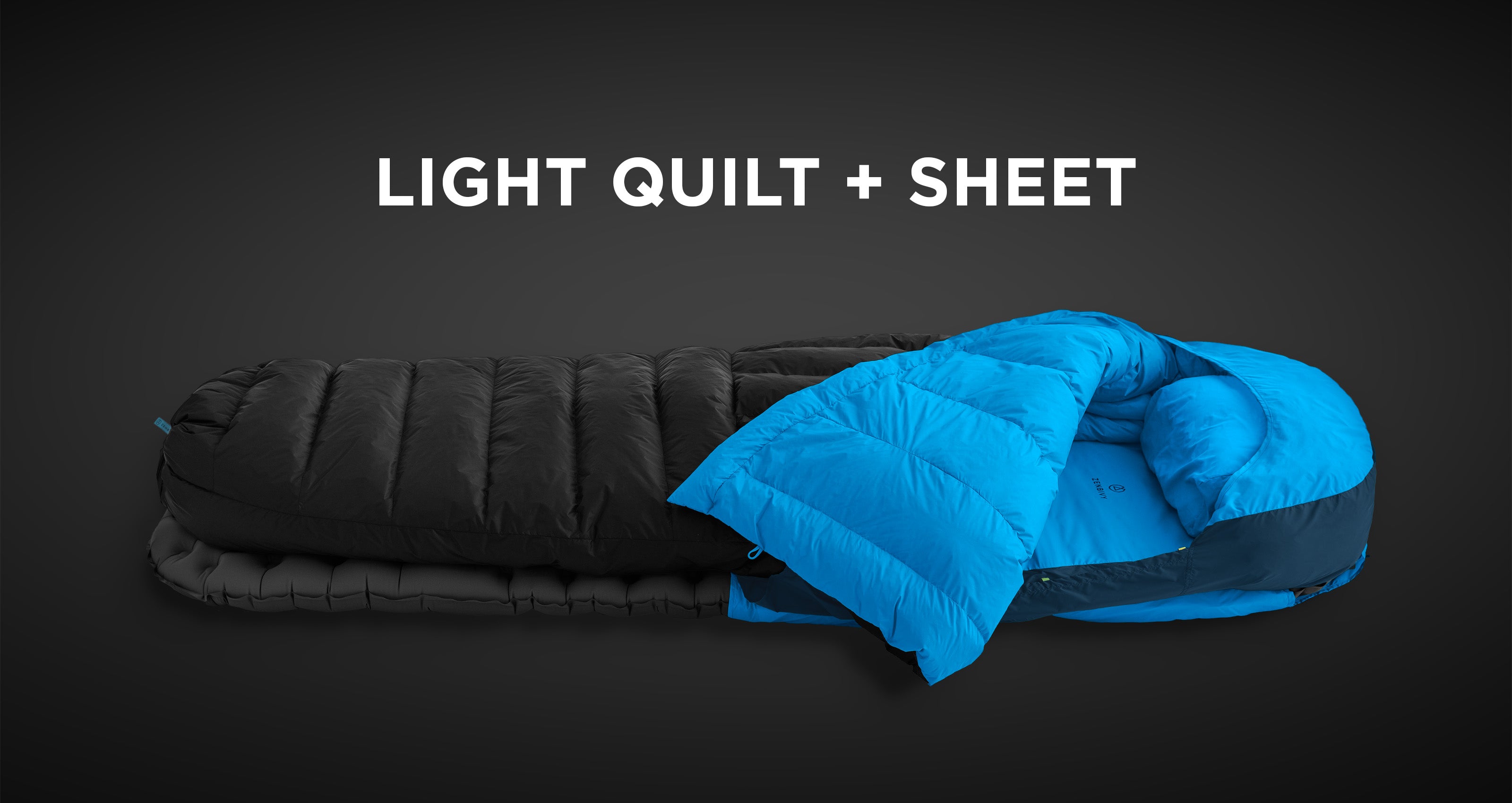 Draft-Free Backpacking Sleep System | Zenbivy Light Bed
