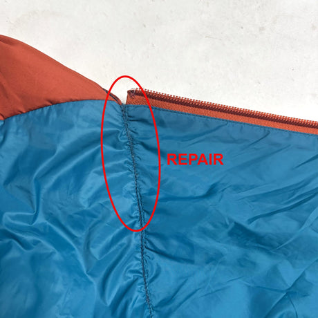 Core ZipBed 10°F Down, Large 25"