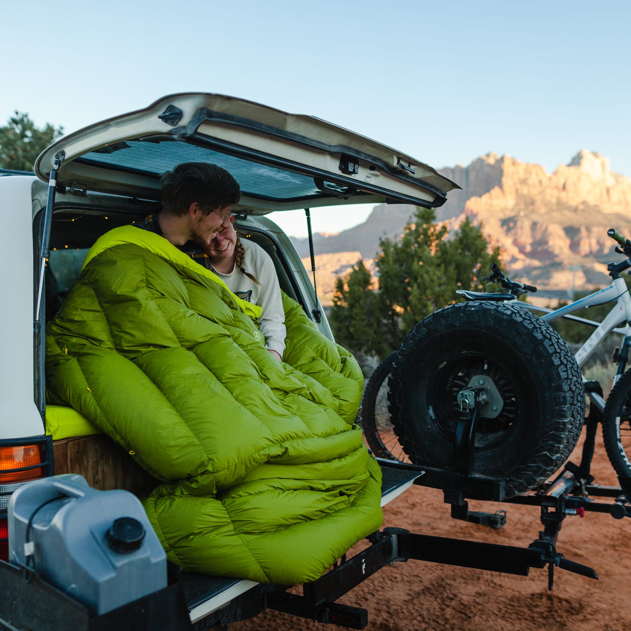 Zenbivy Double Bed | Double Sleeping Bags for Couples