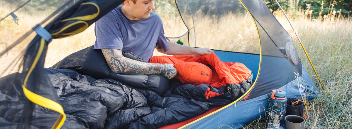 Comfort-Focused Backpacking Sleep System Bundles | Zenbivy