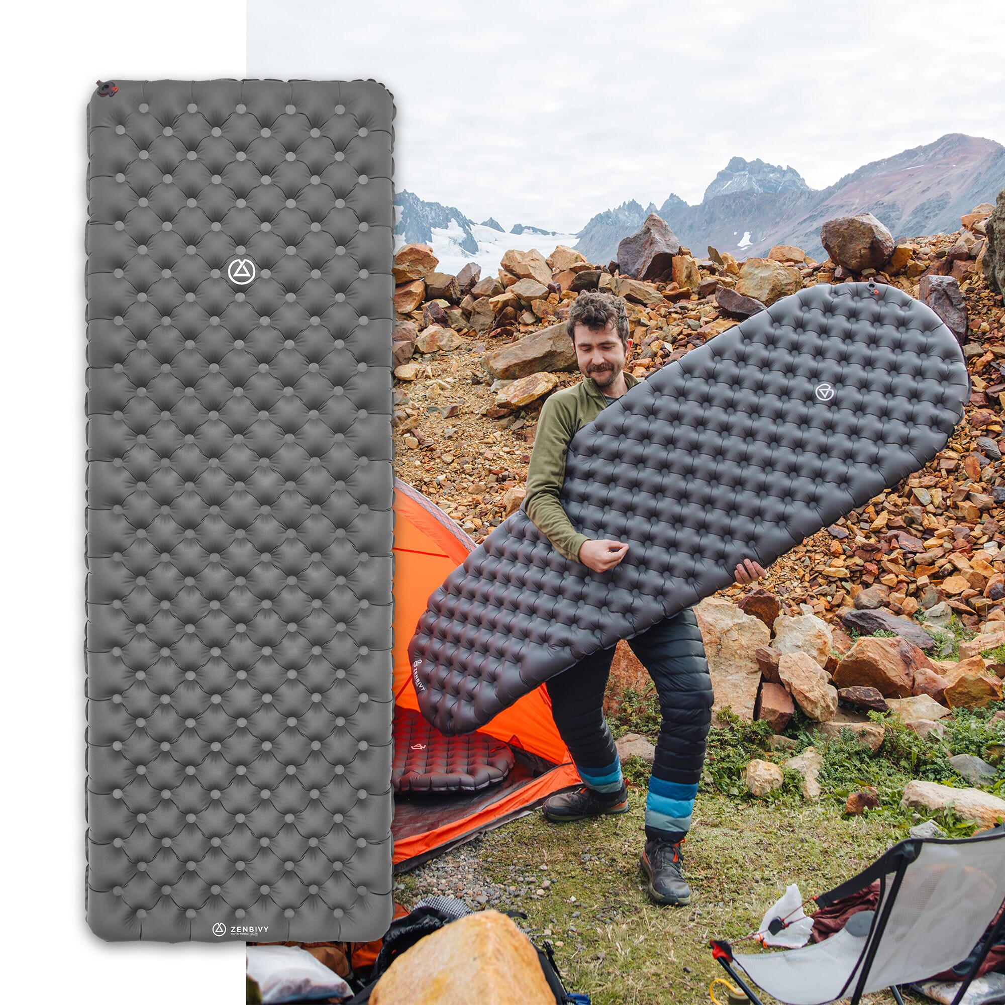 Comfort Backpacking Sleep System | Zenbivy Core Bed Bundle