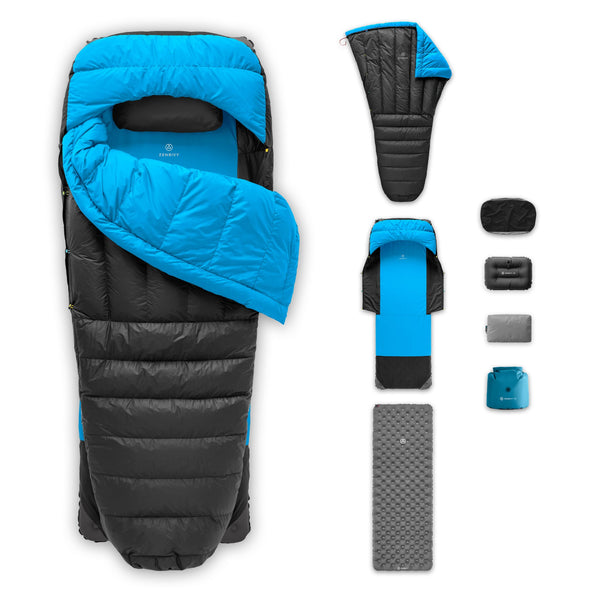Comfort-Focused Ultralight Backpacking Sleep System | Zenbivy
