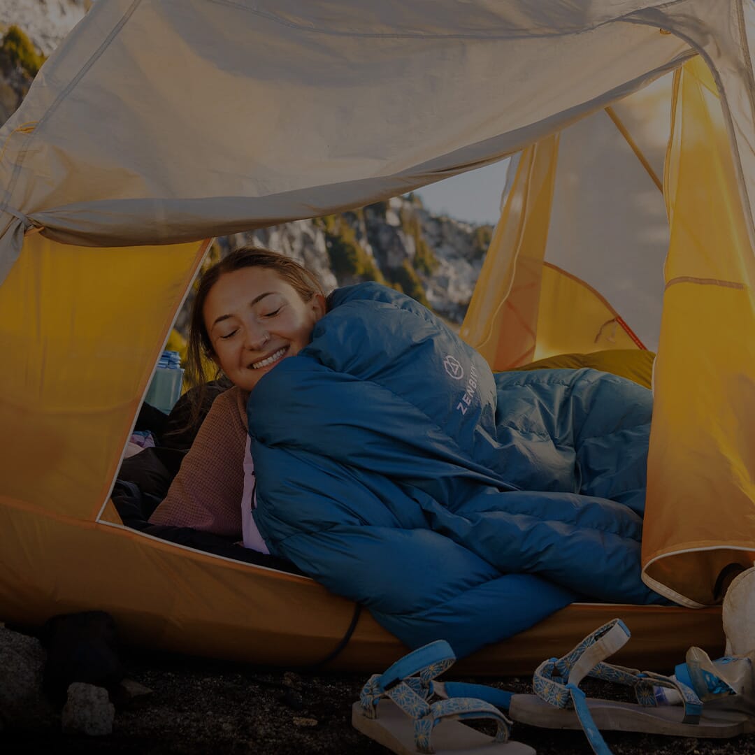 Backpacking Sleeping Bags, Quilts, Mattresses & Pillows | Zenbivy