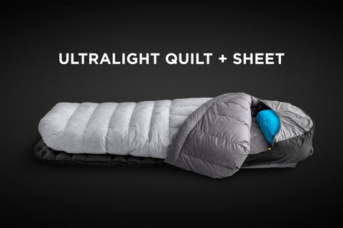 Ultralight Backpacking Quilts | Zenbivy Ultralight Bed