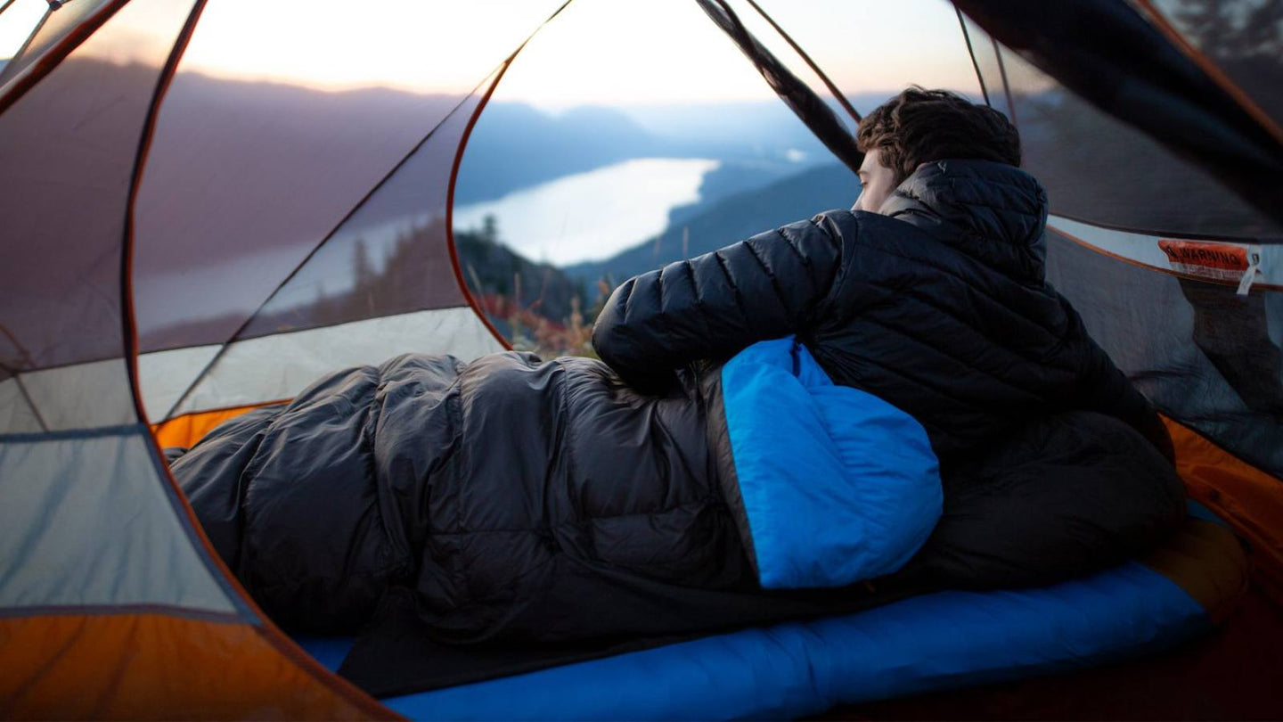 The Better Sleeping Bag. The Zenbivy is as warm & light as a mummy ba